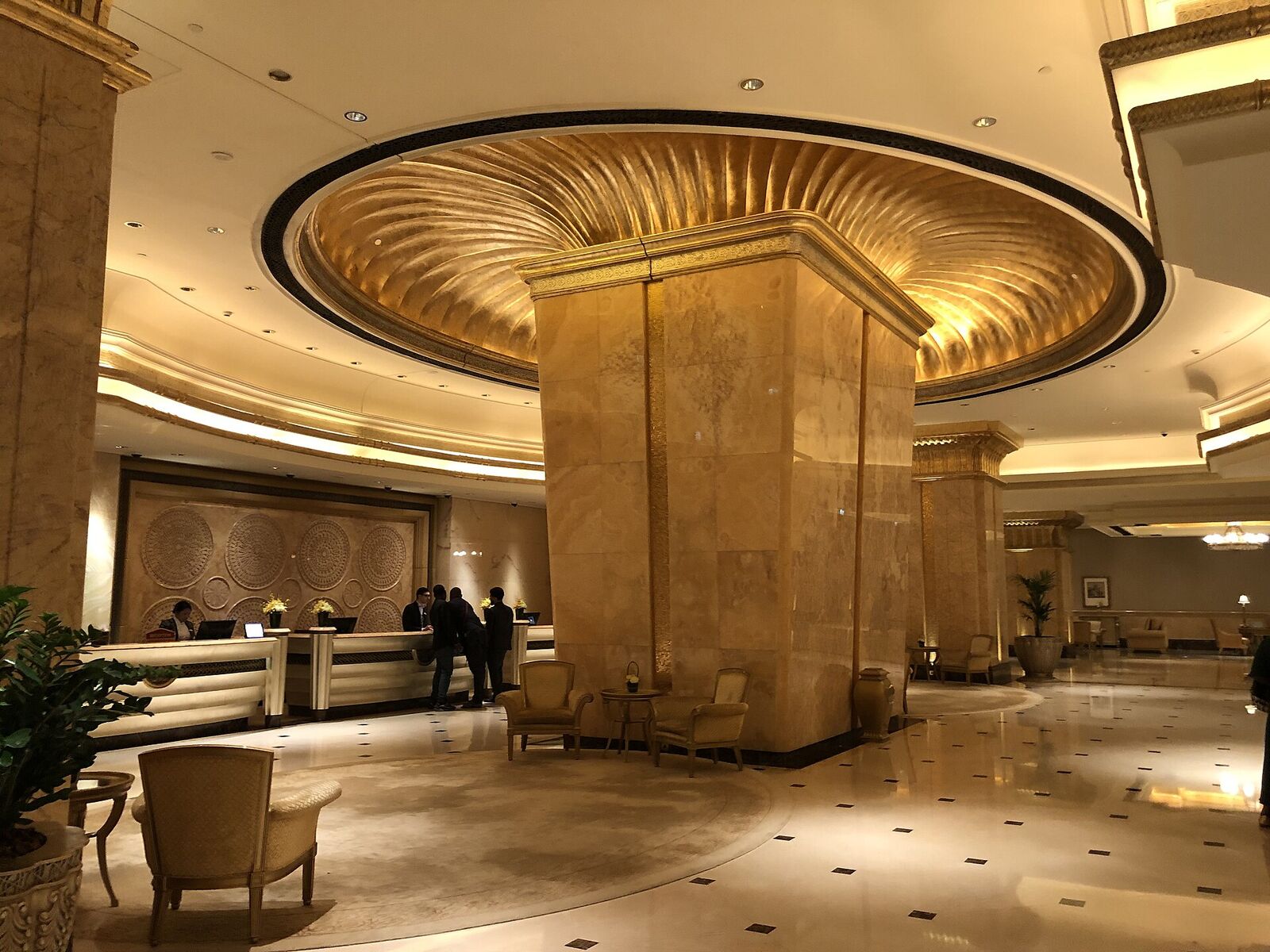 Emirates Palace, Abu Dhabi, lobby